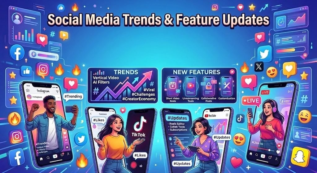 Social Media Trends & Feature Updates